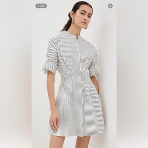 VICI button up cotton shirt dress- medium